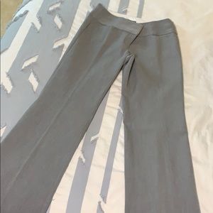 Wide Leg Grey Trousers